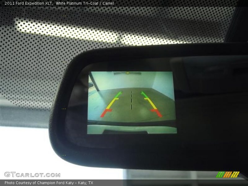 White Platinum Tri-Coat / Camel 2011 Ford Expedition XLT