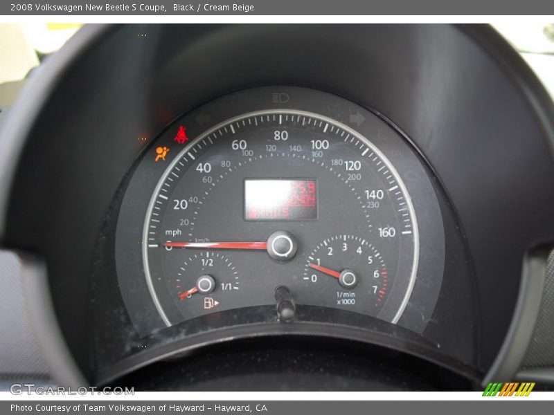  2008 New Beetle S Coupe S Coupe Gauges