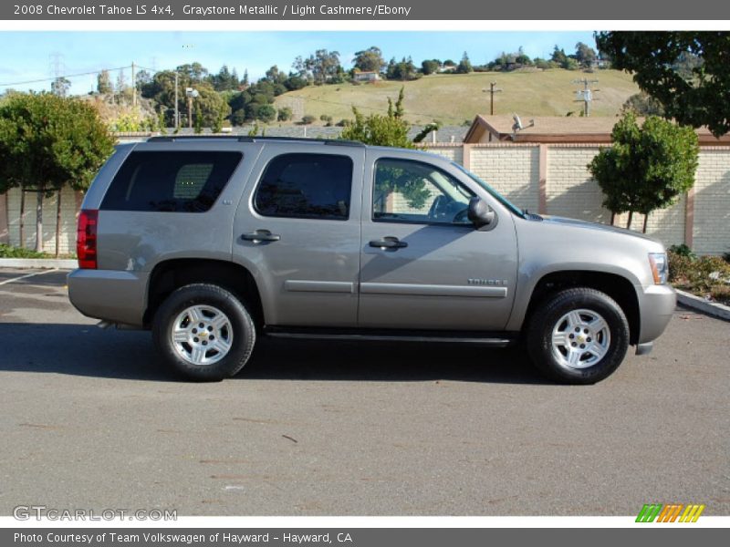 Graystone Metallic / Light Cashmere/Ebony 2008 Chevrolet Tahoe LS 4x4