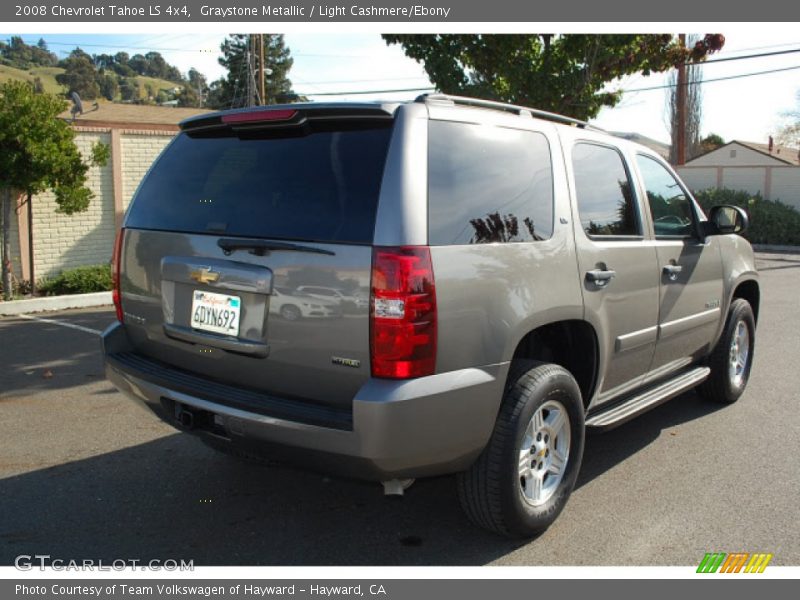 Graystone Metallic / Light Cashmere/Ebony 2008 Chevrolet Tahoe LS 4x4