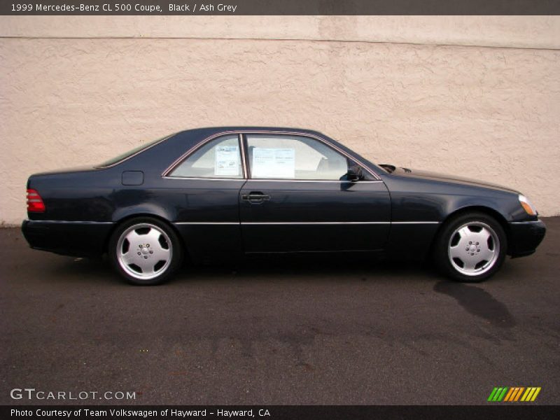 Black / Ash Grey 1999 Mercedes-Benz CL 500 Coupe