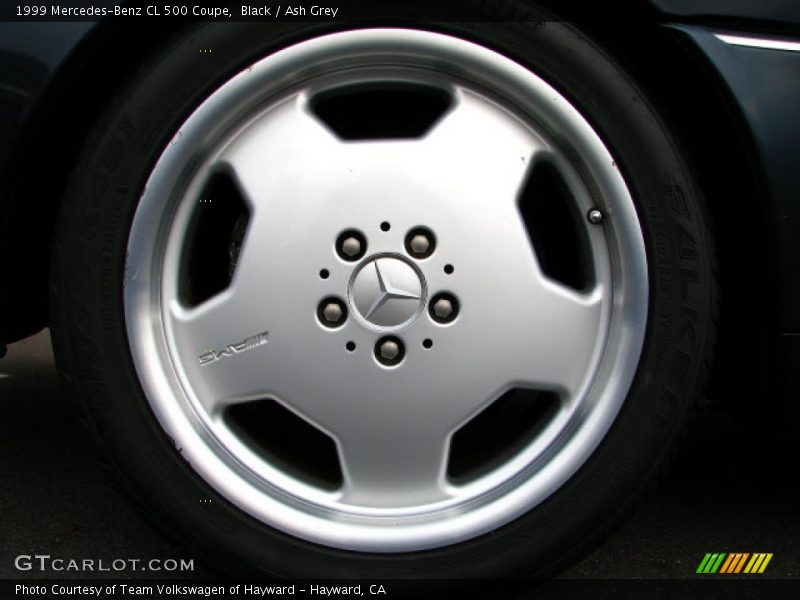 Black / Ash Grey 1999 Mercedes-Benz CL 500 Coupe