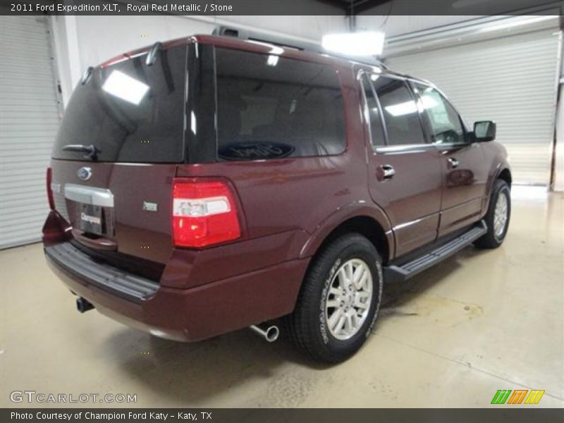 Royal Red Metallic / Stone 2011 Ford Expedition XLT