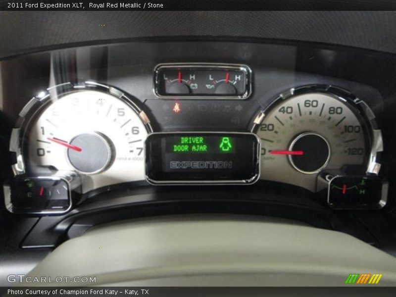 Royal Red Metallic / Stone 2011 Ford Expedition XLT