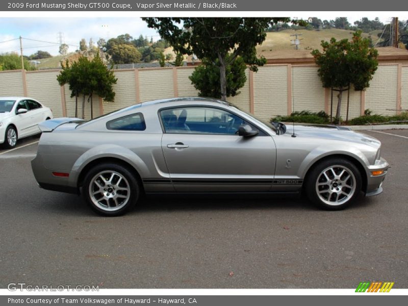  2009 Mustang Shelby GT500 Coupe Vapor Silver Metallic