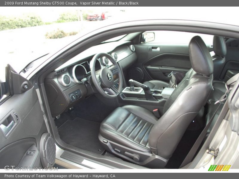  2009 Mustang Shelby GT500 Coupe Black/Black Interior