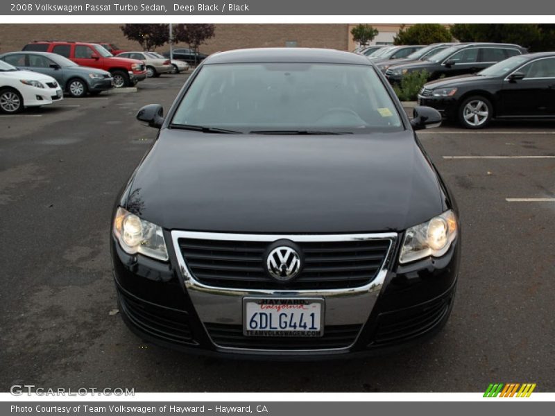 Deep Black / Black 2008 Volkswagen Passat Turbo Sedan