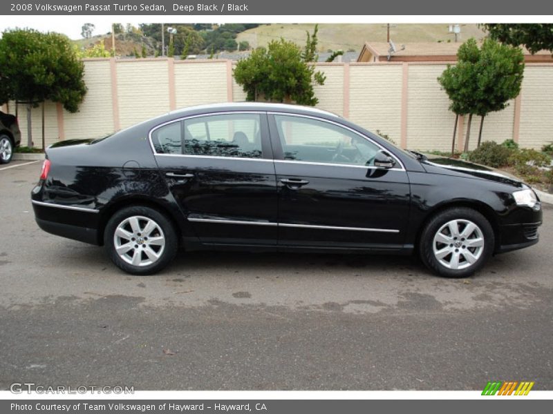 Deep Black / Black 2008 Volkswagen Passat Turbo Sedan