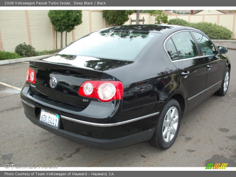 Deep Black / Black 2008 Volkswagen Passat Turbo Sedan