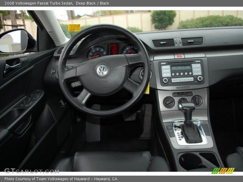 Deep Black / Black 2008 Volkswagen Passat Turbo Sedan