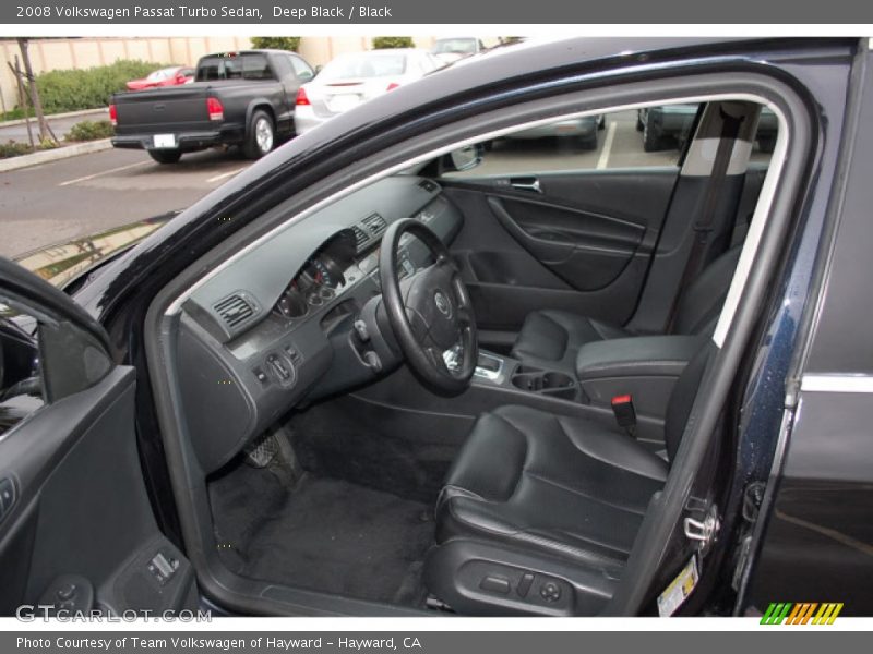 Deep Black / Black 2008 Volkswagen Passat Turbo Sedan