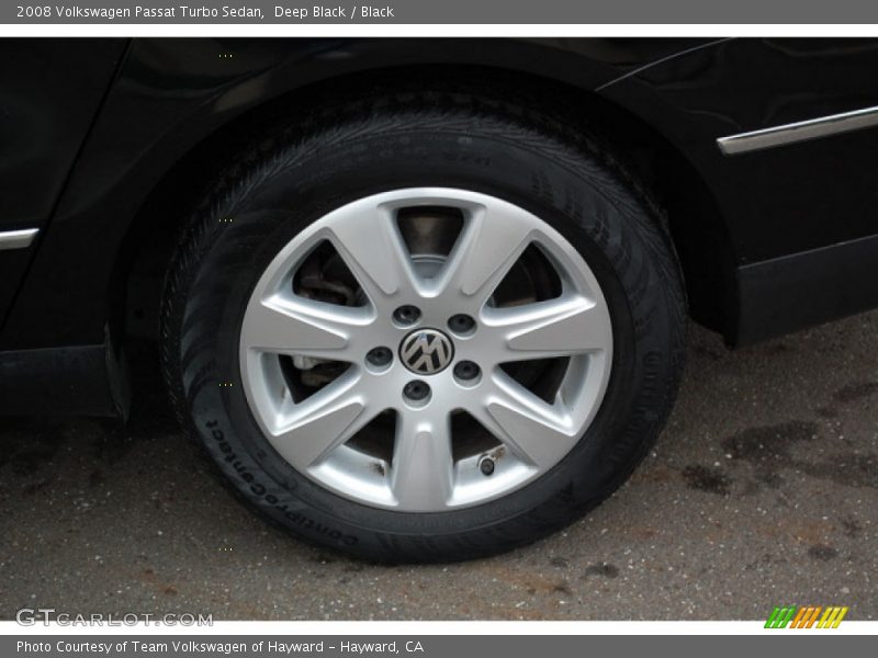 Deep Black / Black 2008 Volkswagen Passat Turbo Sedan