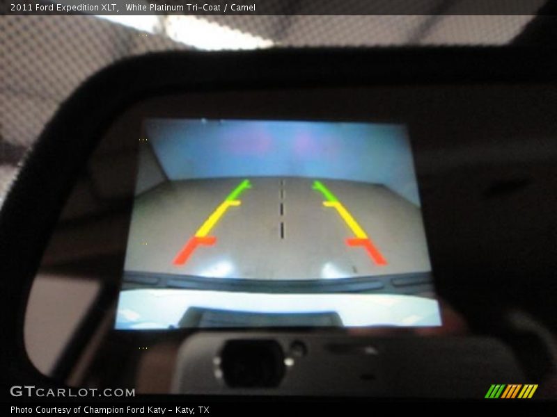 White Platinum Tri-Coat / Camel 2011 Ford Expedition XLT