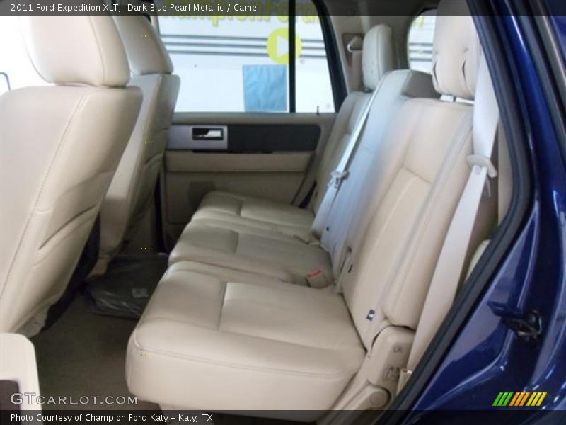 Dark Blue Pearl Metallic / Camel 2011 Ford Expedition XLT