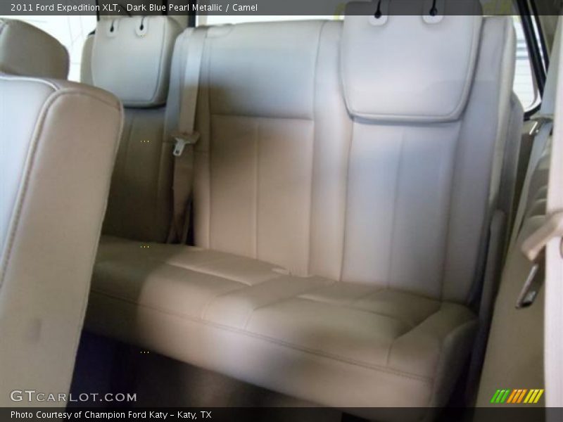 Dark Blue Pearl Metallic / Camel 2011 Ford Expedition XLT