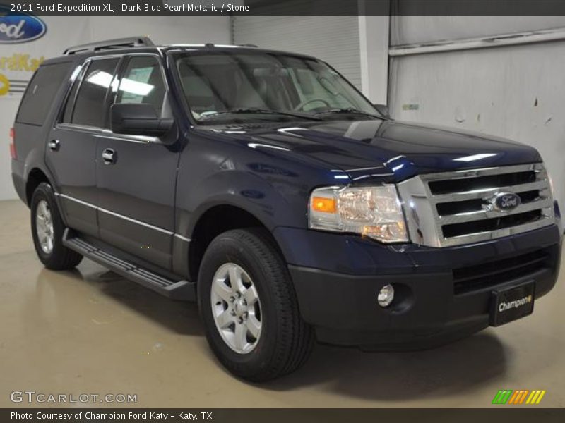 Dark Blue Pearl Metallic / Stone 2011 Ford Expedition XL