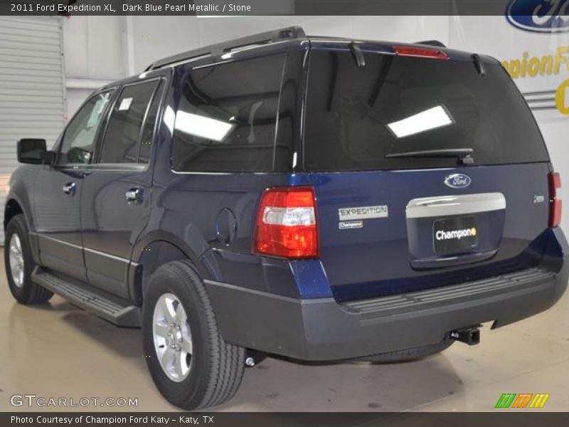 Dark Blue Pearl Metallic / Stone 2011 Ford Expedition XL