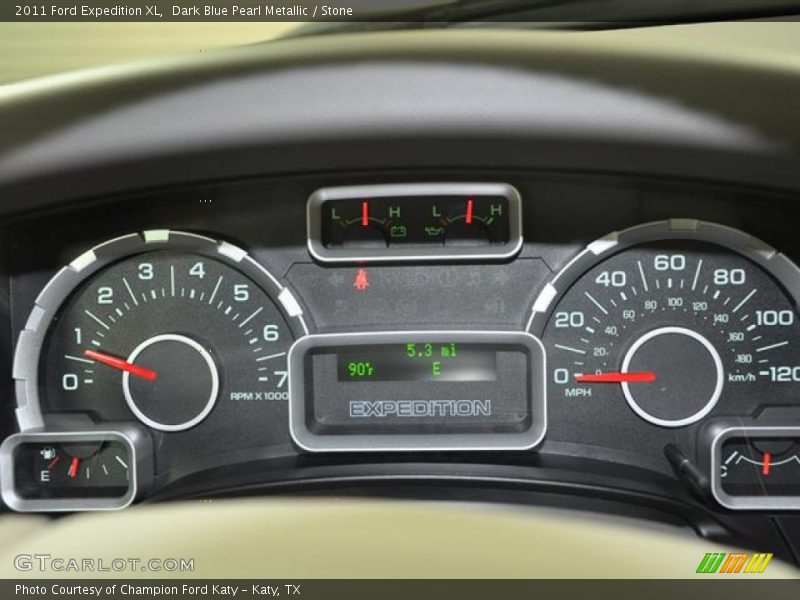 2011 Expedition XL XL Gauges