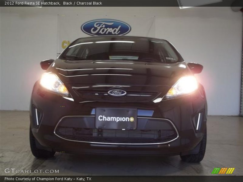 Black / Charcoal Black 2012 Ford Fiesta SE Hatchback
