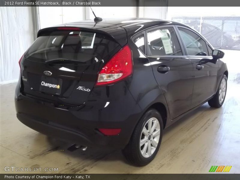 Black / Charcoal Black 2012 Ford Fiesta SE Hatchback