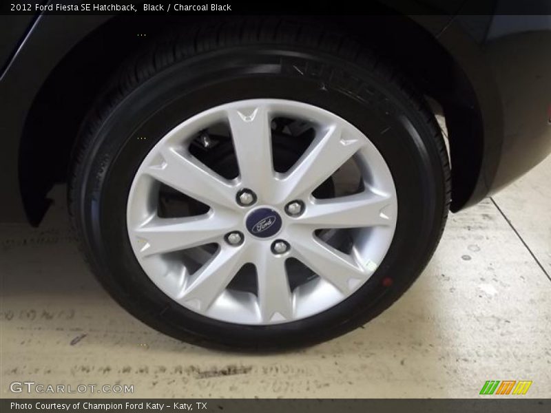 Black / Charcoal Black 2012 Ford Fiesta SE Hatchback