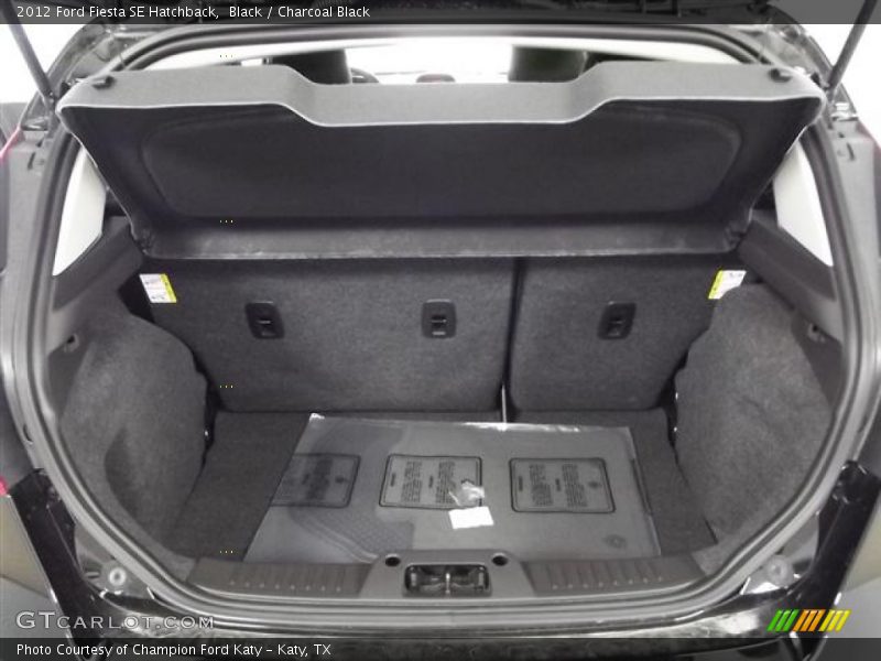 Black / Charcoal Black 2012 Ford Fiesta SE Hatchback