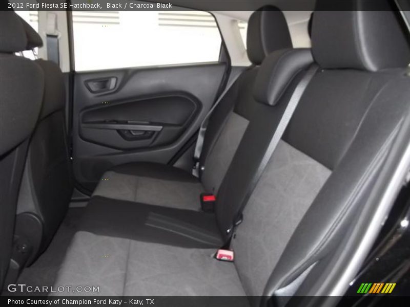 Black / Charcoal Black 2012 Ford Fiesta SE Hatchback