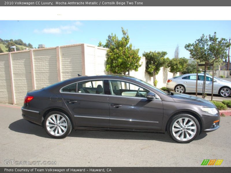 Mocha Anthracite Metallic / Cornsilk Beige Two Tone 2010 Volkswagen CC Luxury