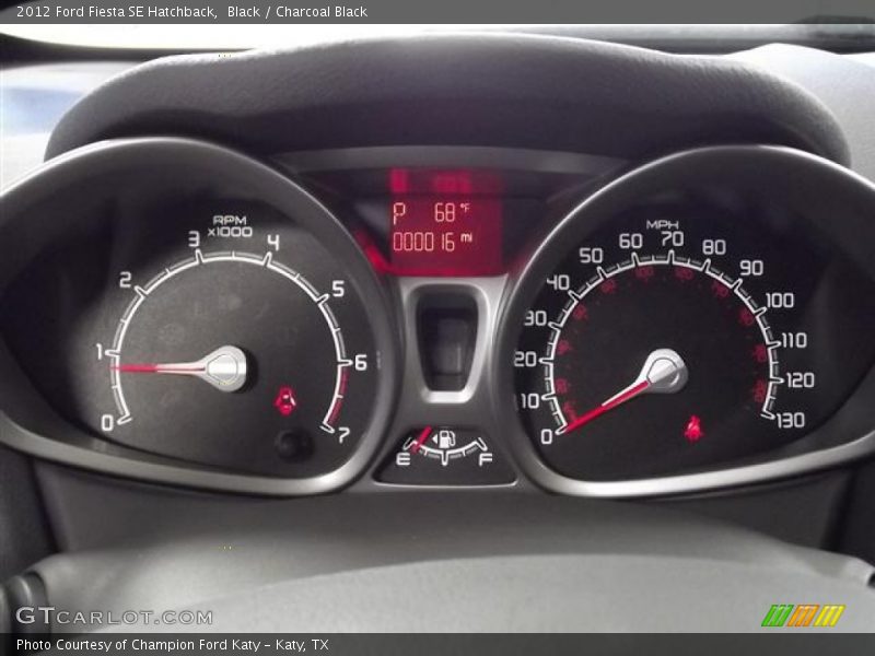  2012 Fiesta SE Hatchback SE Hatchback Gauges