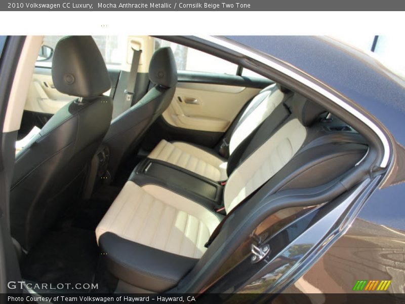 Mocha Anthracite Metallic / Cornsilk Beige Two Tone 2010 Volkswagen CC Luxury