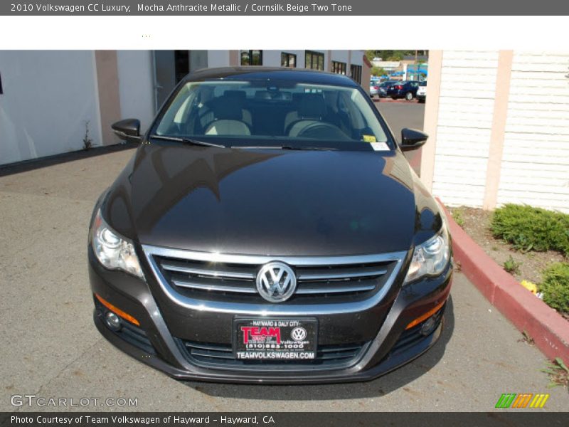 Mocha Anthracite Metallic / Cornsilk Beige Two Tone 2010 Volkswagen CC Luxury