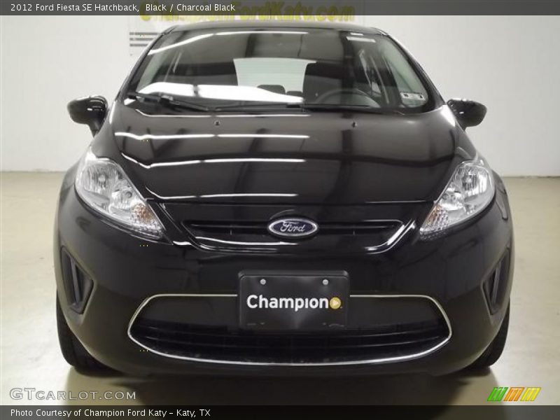 Black / Charcoal Black 2012 Ford Fiesta SE Hatchback