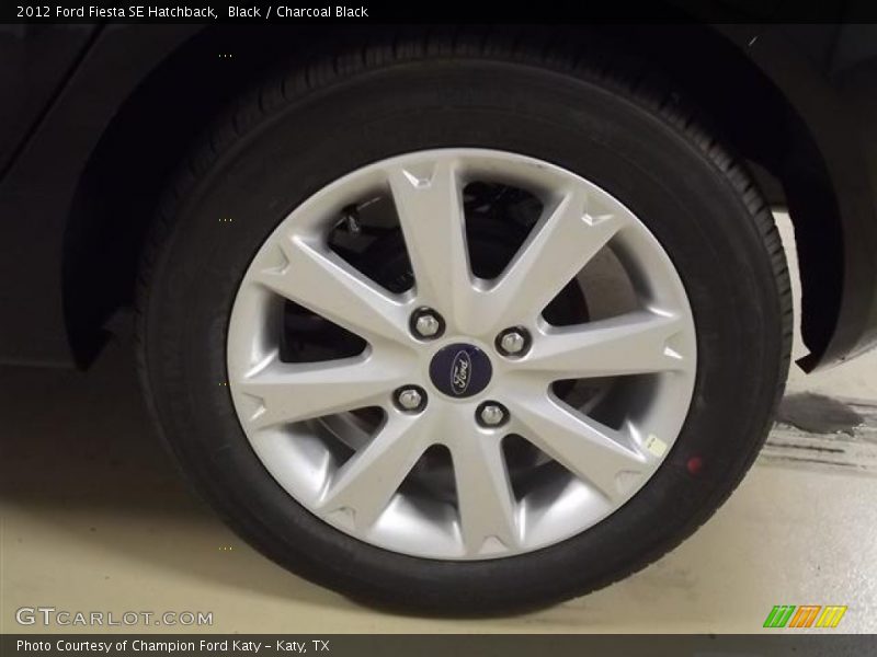 Black / Charcoal Black 2012 Ford Fiesta SE Hatchback