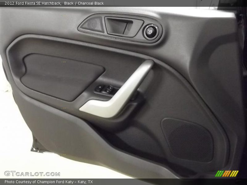Black / Charcoal Black 2012 Ford Fiesta SE Hatchback