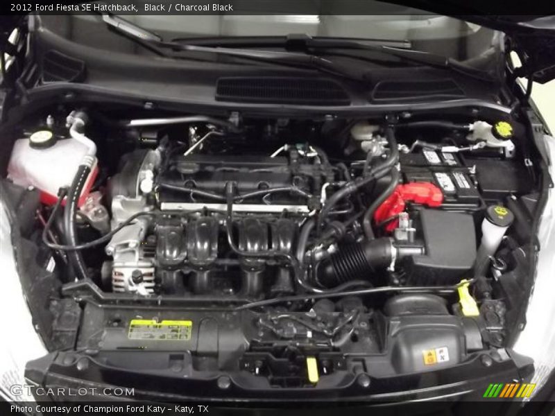 Black / Charcoal Black 2012 Ford Fiesta SE Hatchback