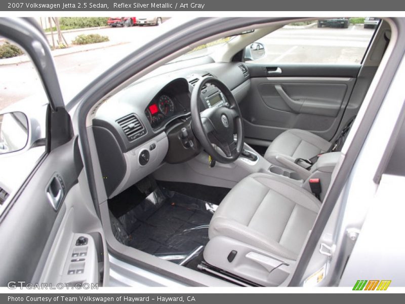  2007 Jetta 2.5 Sedan Art Gray Interior