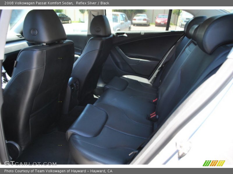 Reflex Silver / Black 2008 Volkswagen Passat Komfort Sedan