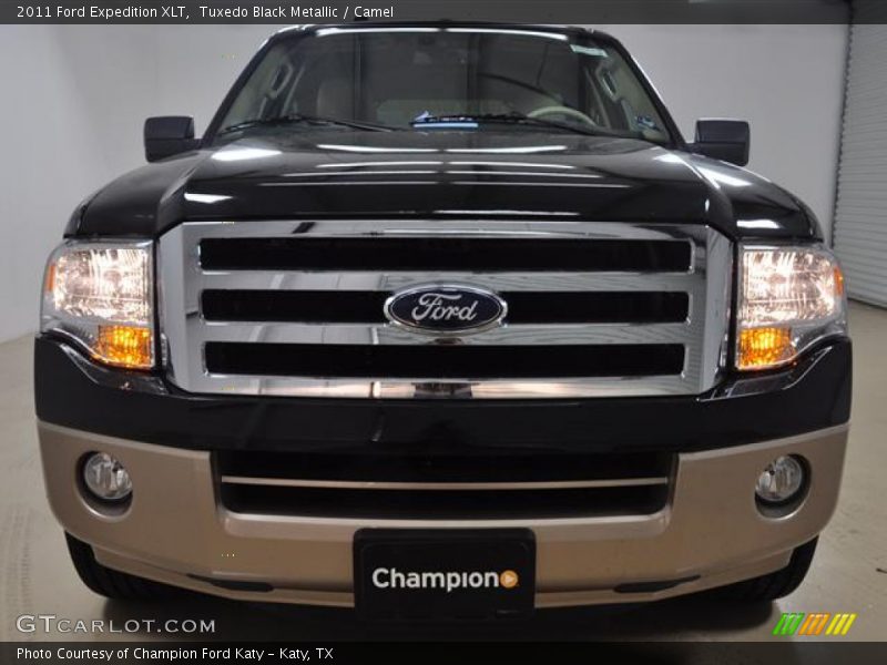 Tuxedo Black Metallic / Camel 2011 Ford Expedition XLT