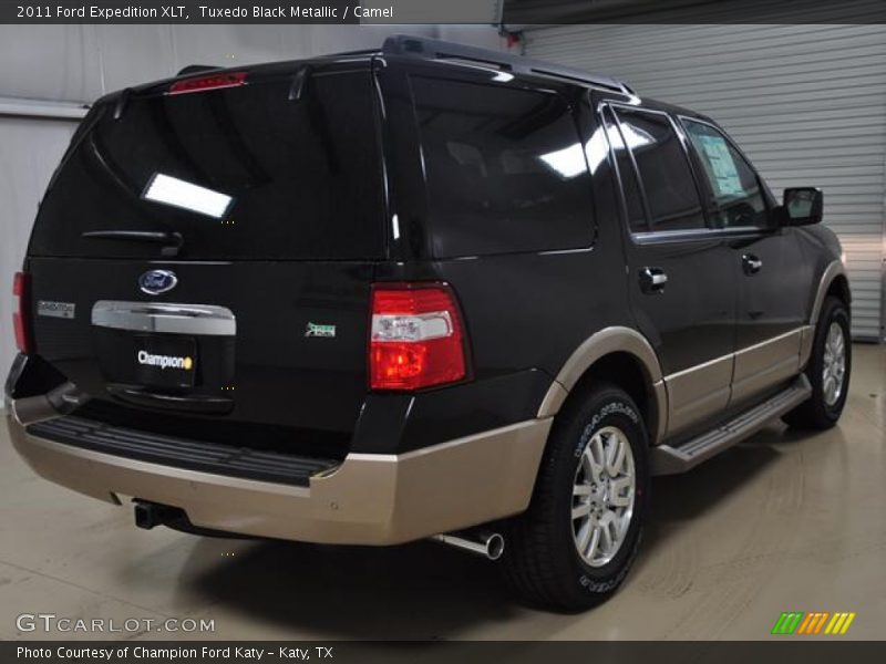 Tuxedo Black Metallic / Camel 2011 Ford Expedition XLT