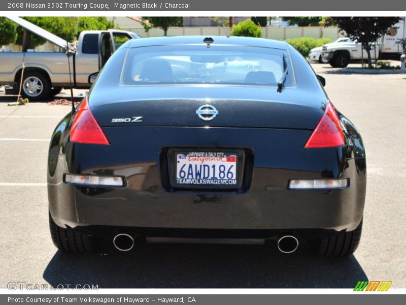 Magnetic Black / Charcoal 2008 Nissan 350Z Touring Coupe