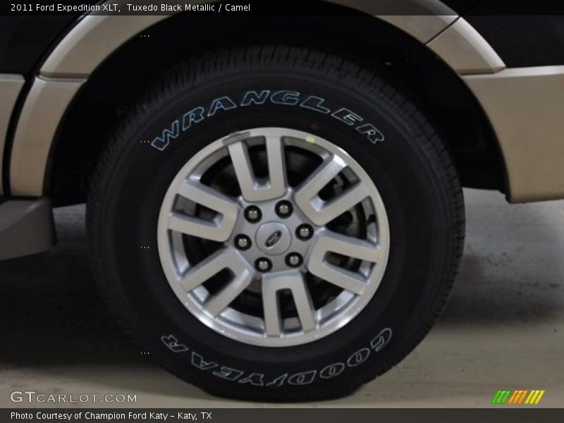 Tuxedo Black Metallic / Camel 2011 Ford Expedition XLT