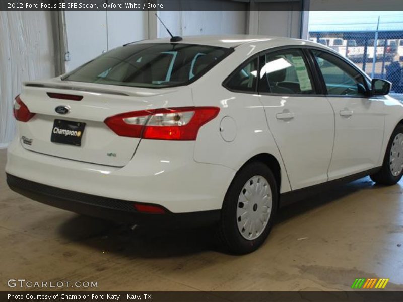 Oxford White / Stone 2012 Ford Focus SE SFE Sedan
