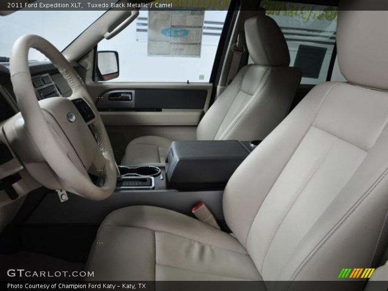 Tuxedo Black Metallic / Camel 2011 Ford Expedition XLT