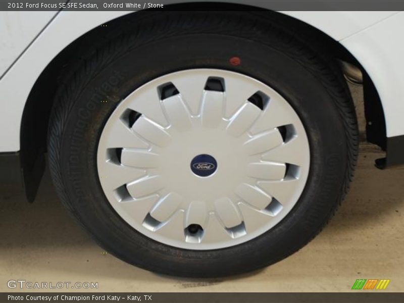 Oxford White / Stone 2012 Ford Focus SE SFE Sedan