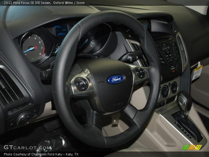 Oxford White / Stone 2012 Ford Focus SE SFE Sedan