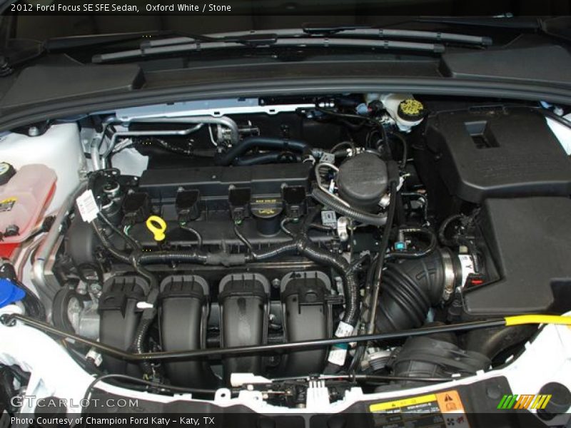 Oxford White / Stone 2012 Ford Focus SE SFE Sedan