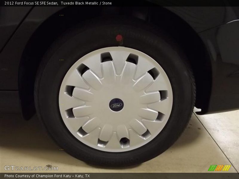 Tuxedo Black Metallic / Stone 2012 Ford Focus SE SFE Sedan