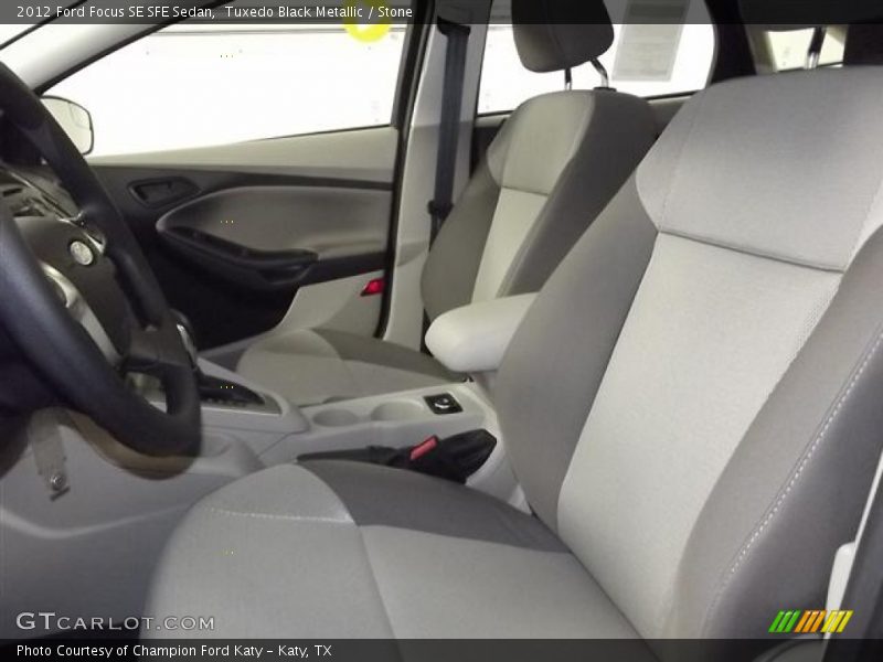 Tuxedo Black Metallic / Stone 2012 Ford Focus SE SFE Sedan