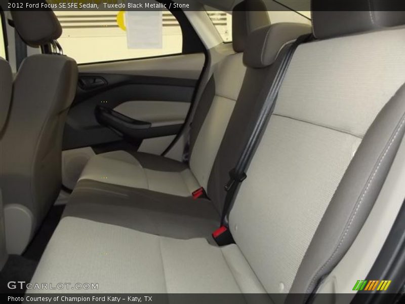 Tuxedo Black Metallic / Stone 2012 Ford Focus SE SFE Sedan