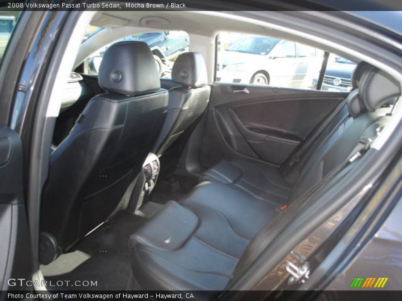 Mocha Brown / Black 2008 Volkswagen Passat Turbo Sedan